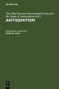 Antisemitism - an annotated Bibliography. 16