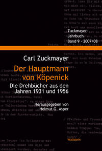 Der Hauptmann von Köpenick : Die Drehbücher aus den Jahren 1931 und 1956