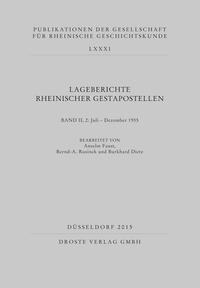 Lageberichte rheinischer Gestapostellen. Bd. 2,2. Juli - Dezember 1935