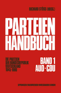 Parteien-Handbuch. 4, NDP bis WAV