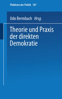 Theorie und Praxis der direkten Demokratie : Texte und Materialien zur Räte-Diskussion