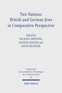 Two nations : British and German jews in comparative perspective