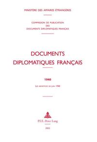 Documents diplomatiques français. 1940 = Bd. 3. Les armistices de juin 1940