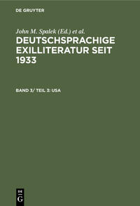 Deutschsprachige Exilliteratur seit 1933. 3,3. USA ; Teil 3