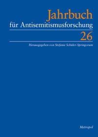 Jahrbuch für Antisemitismusforschung. . 26. 2017