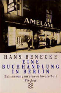Eine Buchhandlung in Berlin. Erinnerung an eine schwere Zeit