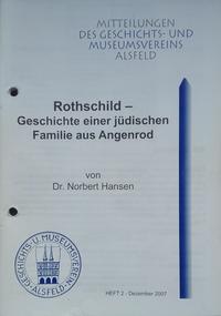 Rothschild - History of a jewish family from Angenrod