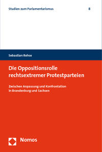Die Oppositionsrolle rechtsextremer Protestparteien : zwischen Anpassung und Konfrontation in Brandenburg und Sachsen