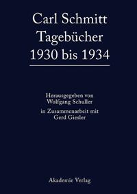 Tagebücher 1930 - 1934