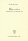 Glossarium : Aufzeichnungen der Jahre 1947 - 1951