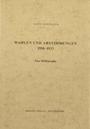 Wahlen und Abstimmungen 1918-1933 : eine Bibliographie zur Statistik und Analyse der politischen Wahlen in der Weimarer Republik