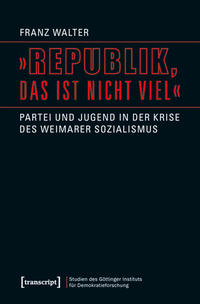 "Republik, das ist nicht viel" : Partei und Jugend in der Krise des Weimarer Sozialismus